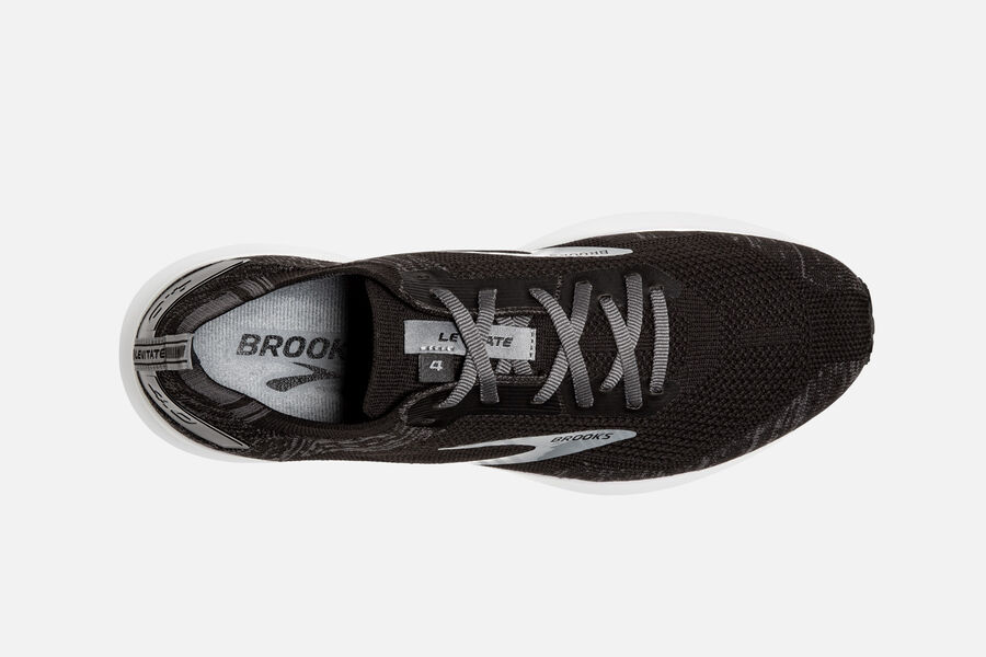 Brooks Levitate 4 Road Loopschoenen Heren - Zwart/Wit - 320951IUE